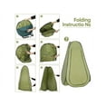 thumbnail image 5 of 6FT Pop Up Privacy Tent Instant Shower Tent Portable Outdoor Rain Shelter, Camp Toilet, Dressing Changing Room with Carry Bag, 5 of 5