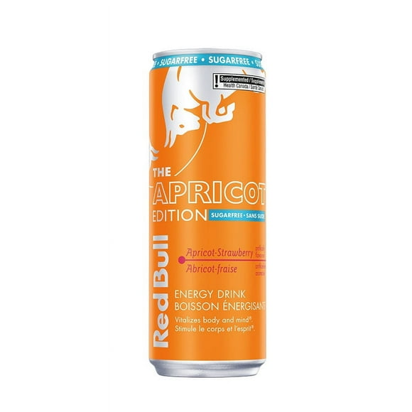 Red Bull Energy Drink, Apricot-Strawberry, Sugarfree, 355ml, 355ML