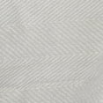thumbnail image 2 of LR Home Grey/Cream Herringbone All-Natural Cotton Throw Blanket, 2 of 7