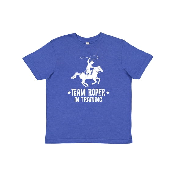 Inktastic Team Roper in Training Cowboy Youth T-Shirt