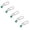 Green, variant on ZOURIH Fishing Line Sinker Slides Catfishing Rig,Saltwater Heavy Duty Sinker Weights Connector with Duo Lock Snaps,Green