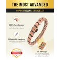 thumbnail image 2 of Pulsera magnética de cobre MagnetRX EllipseMax 5X Strength, 2 of 6