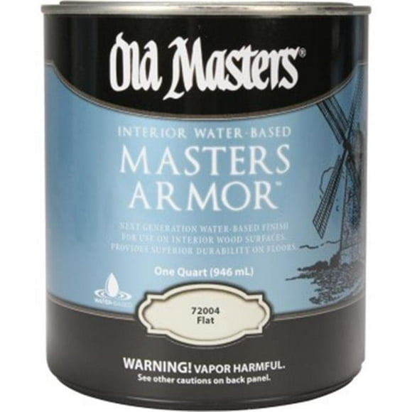 Old Masters 292675 1 qt. Flat Masters Armor