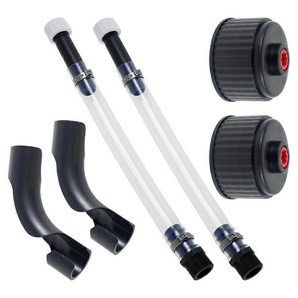 Racing Fuel Filler Hose Transparent PVC Gas Tank Hose Universal Fuels ...