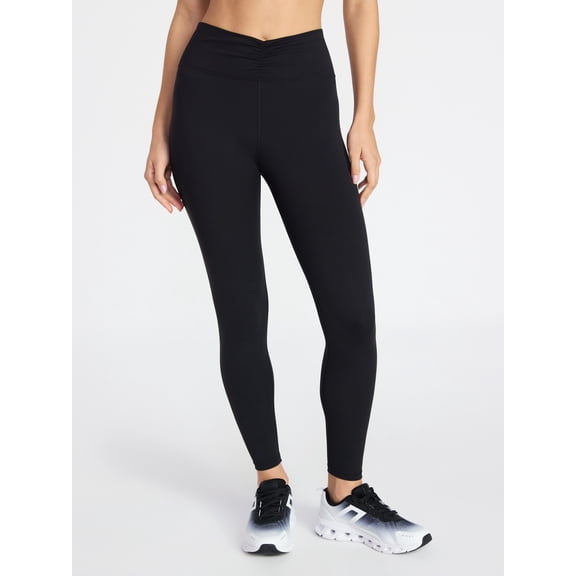 Avia Women's Cinched Ballet Leggings, Sizes XS-XXXL