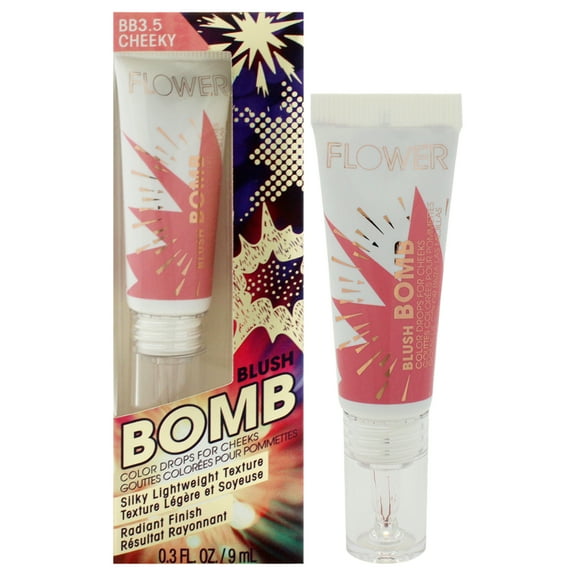 Flower Beauty Blush Bomb Color Drops - BB3.5 Cheeky , 0.3 oz Blush
