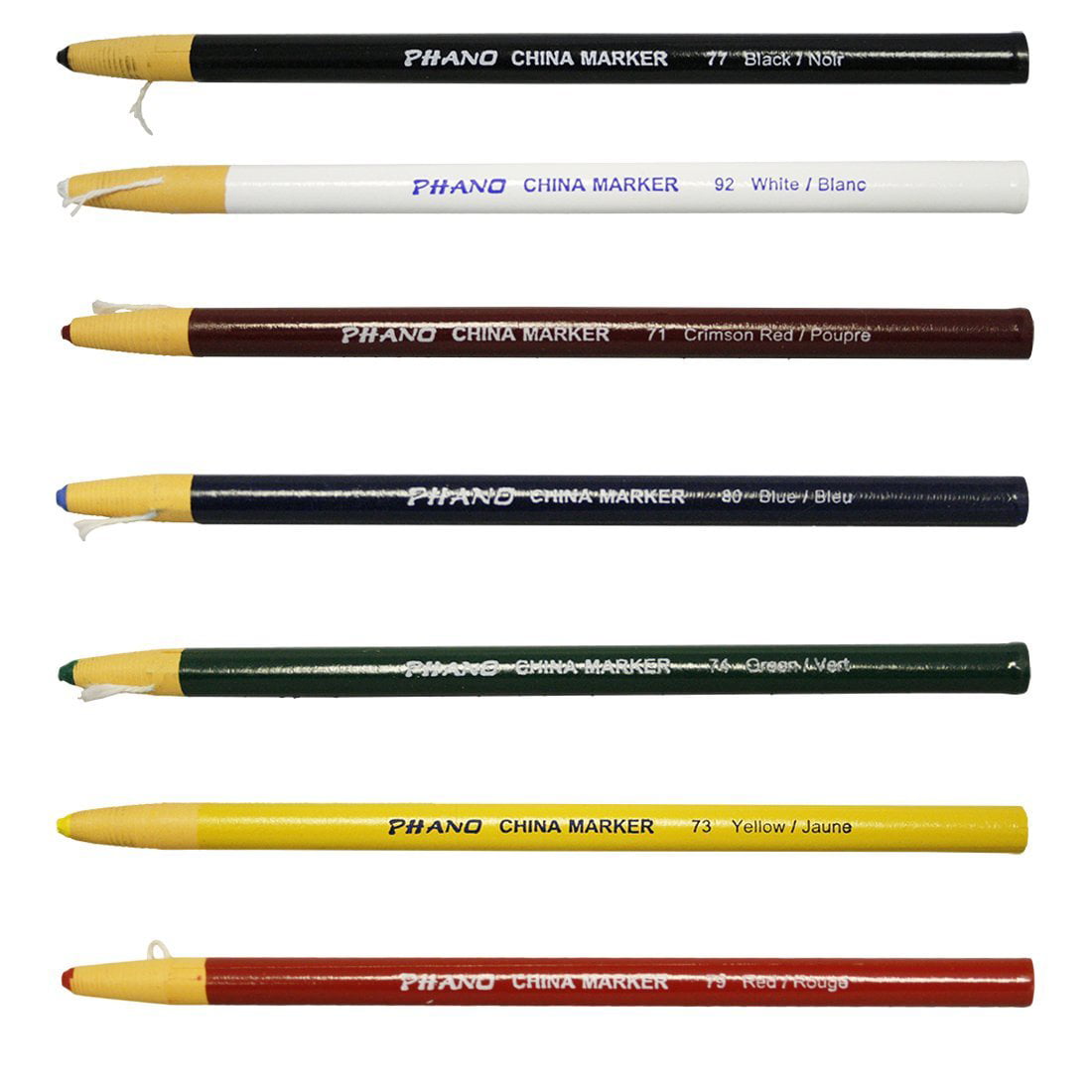 Historicus japon lening China Markers Wax Pencils - Full Set of 7 Colors - Walmart.com