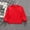 Red, variant on Nrmvnmi Children's Knitted Cardigan Sweater Cute Solid Color V-Neck Long Sleeve Button Knit Sweater Versatile Warm Outer Thick Cotton Sweater Spring And Autumn Fashion Coats For Girls Boys