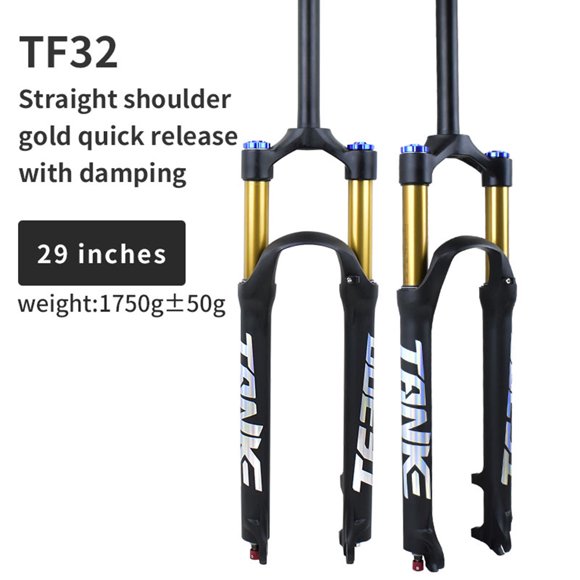 Fork,Pressure Absorber 29-inch Tube Mountain Bike Equipment Alloy Air Pressure Line Professional Mountain Buzhi Pressure Absorption 29-inch Twirltide