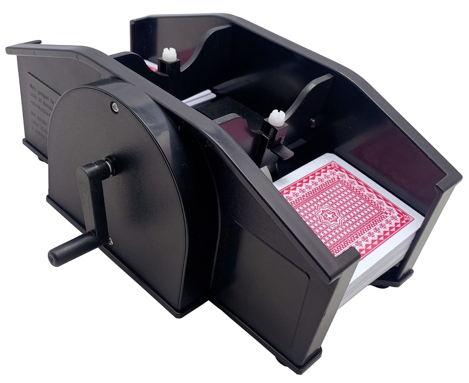 Manual Card Shuffler Machine, Crank Handle, For Poker, Bridge, For All