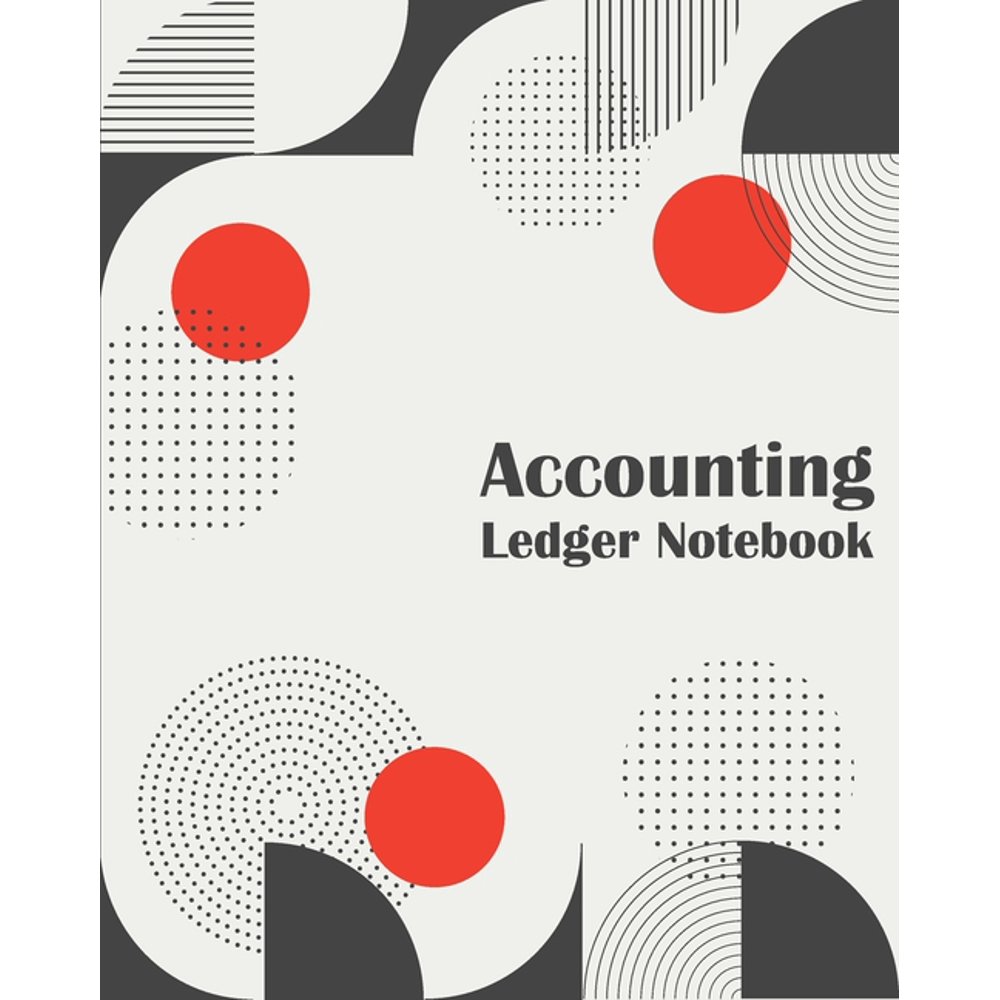 Accounting Ledger Notebook Ledger Book for Bookkeeping and