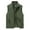 Army Green, variant on Men's Lightweight Outdoor Vest Casual Fashion Stand Collar Sleeveless Jacket For Spring Summer Fall Daily Wear Men's Jacket Yellow L