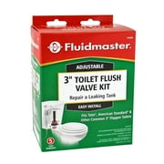 Fluidmaster 540AKRP5 Complete 3 Adjustable Toilet Flush Valve Kit