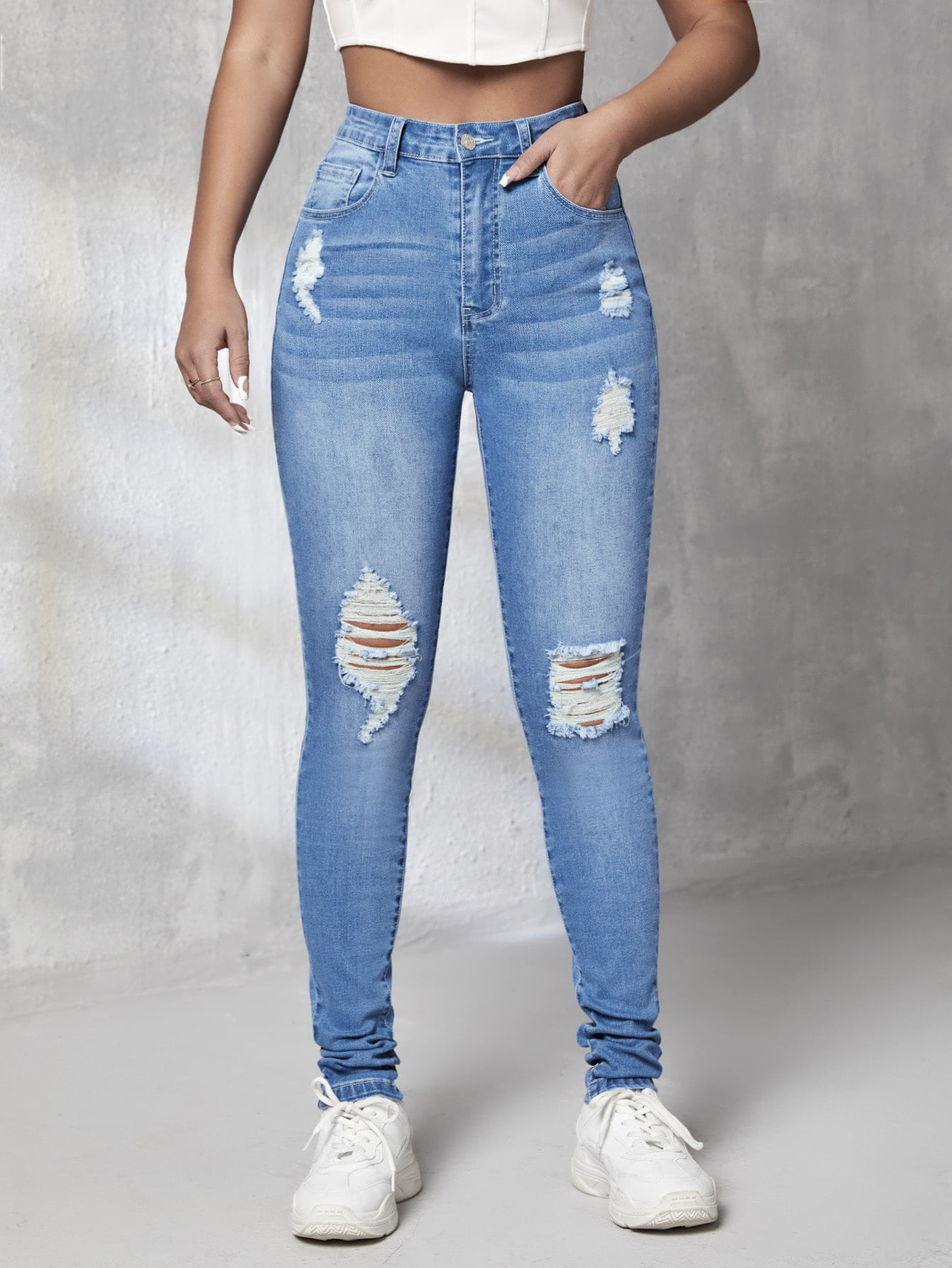 Medium Wash Women's Tall High Waist 