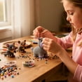 thumbnail image 4 of 2026 Tiny 3D Beaded Animal DIY Kit, Cute Bird & Animal Beading Craft Set, Handmade Bead Art Mosaic Kit, Stress Relief Creative DIY Decoration Gifts for Adults Teens Beginners (Pond Friends), 4 of 8