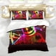 thumbnail image 5 of DJ Marshmello Conjunto de sábanas temático, trío de piezas, cómodo y amigable con la piel, diseño único, regalo de decoración para el hogar para familiares, amigos y fans,173cm *218cm, 5 of 6
