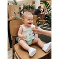 thumbnail image 3 of BemeyourBBs Newborn Baby Girl Golf Outfit Summer Bubble Romper Clothes Ruffle Sleeveless Golf Embroidery Bodysuit One Piece Playsuit, 3 of 9