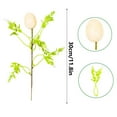 thumbnail image 3 of Artificial flowers,Easter Decor 1pcs Artificial Easter Egg Picks Faux Spring Floral Lavender Bunch Flowers Sprays Stems With Eggs For Home Centerpiece Vase Windowsill Decor And Celebrati, 3 of 9