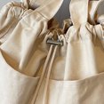 thumbnail image 2 of Bolso de mano de lona para mujer, bolso Hobo informal sólido, bolso de moda para axila, bolso de viaje, 2 of 8