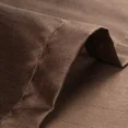thumbnail image 5 of Gorgeous Home Linen 1 Piece Mira Faux Silk Semi-Sheer Bronze Grommet Curtain 55" x 63", Brown, 5 of 5