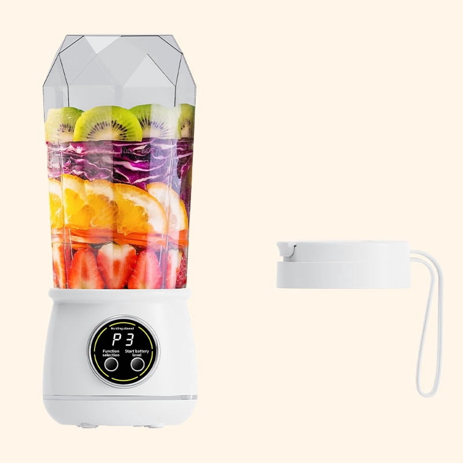 Hot Selling Customizable Juicer Cup, Household Portable Three-Speed Fruit & Vegetable Juicer Machine Travel Blender Cup