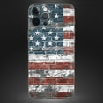 thumbnail image 4 of DesignSkinz Vintage USA Flag Full-Body Skin Decal Wrap Cover for iPhone 14 Pro Max, 4 of 9