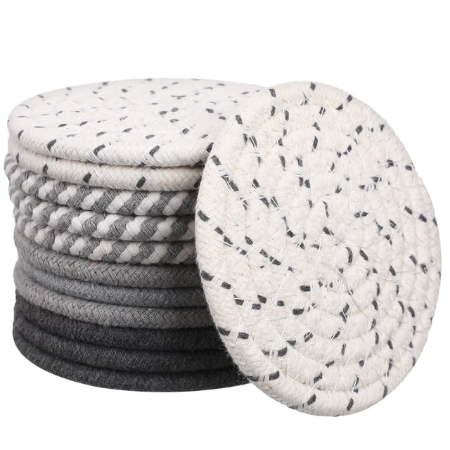 SWETRACE 12Ud Posavasos De Tela Decorativos Para De Comedor Y Oficina Con Antideslizante