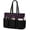 Black-purple, variant on LOVEVOOK Laptop Tote Bag for Women, 15.6 Inch Work Tote with Large Cup Holder, Teacher Nurse College Computer Bag for Daily Use