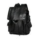 thumbnail image 2 of Mochila de cuero sintético de moda, ligera y casual, con puerto USB, compatible con 15.6" negro, 2 of 9