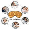thumbnail image 7 of Cauagu Hot Dogs Print Sleep Eye Mask, Blindfold Eye Sleep Shade Cover with Elastic Strap/Headband Eye Cover Eyeshade for Night Sleeping/Travel Nap, 7 of 7