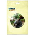 thumbnail image 1 of Moose Male Bull Antlers Pinback Button Pin Badge, 1 of 2