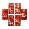 thumbnail image 2 of Orangide Chinese New Year Red Envelopes - 2026 New Years Eve Party Supplies | New Years Decorations - Lunar New Year Envelopes | Chinese New Year Gifts - Lunar New Year Gifts 6PCS, 2 of 6