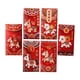 thumbnail image 2 of Sobres rojos para el Año del Caballo 2026 | Paquete de 6 sobres con diseño de caballos | Bolsillos rojos grandes de 16,7 x 8,9 cm con efecto bordado | Bolsas de regalo para el Año Nuevo Chino, bodas, 2 of 6