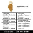 thumbnail image 2 of Illinois State Silhouette Wood Mini Charms Shapes DIY Craft Jewelry - With Hole - 20mm (15pcs), 2 of 7