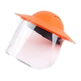 thumbnail image 1 of Dickly Chainsaw Face Face Protection Cover Replacement Protection Visor Adjustable for Tangerine Clear, 1 of 8