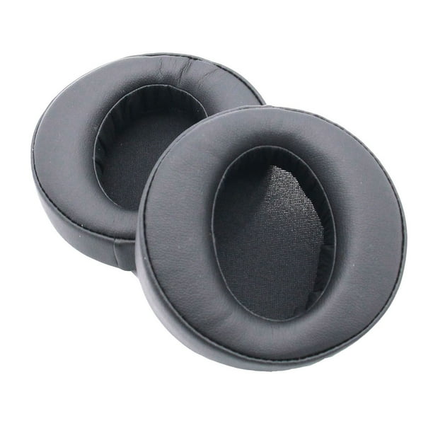 Moyic Auriculares Aislamiento de ruido Almohadillas para auriculares Cojín para auriculares Reemplazo de piezas de reparación de manga redonda para Relojes inteligentes Negro