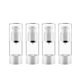 thumbnail image 1 of Bomba de crema cosmética sin aire transparente, dispensador de loción de viaje de plástico vacío, bomba sin aire, contenedor de vacío para champú, base líquida, crema facial, paquete de 4 (15 ml/0,5 o, 1 of 1