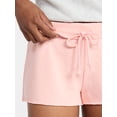 thumbnail image 4 of No Boundaries French Terry Pull On Shorts, 2" Inseam, Women's XXS-XXL, 4 of 5