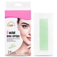 thumbnail image 1 of 24PCS Facial Wax Strip Creative Multipurpose Facial Hair Strip Face Wax Strip, 1 of 8