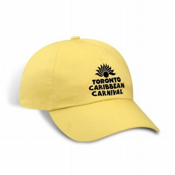Toronto Caribbean Carnival Unstructured Cotton Cap Lemon