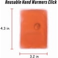 thumbnail image 2 of TEMOGU-Reusable Pocket Hand Warmers, Click Activated Instant Heat Packs, Snap It Gel Heating Pad for Pain Relief, Sore Muscles, Stiffness, Aches & Pains, 2 of 3
