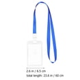 thumbnail image 2 of 5pcs Working Badge Holder Bus Card Cover Student ID Card Case Lanyard with ID Holder, 2 of 8