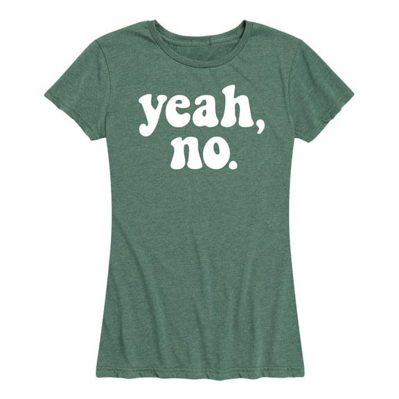 Instant Message - Yeah No Retro - Women's Short Sleeve Graphic T-Shirt