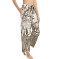 thumbnail image 2 of Naloa Vineyard Landscape 1 Print Women’s Ultra-Soft Comfy Pajama Lounge Pants with Pockets & Drawstring, 2 of 8