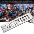 thumbnail image 3 of Portable Jewelry Drawplate, Metal Wire Drawing Board Tool for Jewelry Making and Crafts, with Glossy and Exquisite Workmanship, 3 of 7