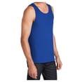thumbnail image 4 of Mens Young The Concert Cotton Tank Deep Royal 4X-Large, 4 of 6