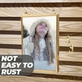 thumbnail image 4 of BESTYASH 50Pcs Wall Push Pin Hooks Golden Metal for Hanging Photos Maps and Calendars Home Use, 4 of 6