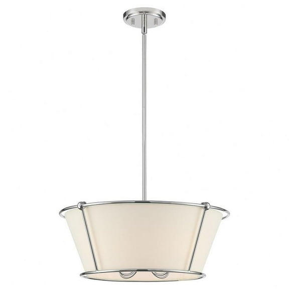 4 Light Semi-Flush Mount-Polished Nickel Finish Bailey Street Home 79-Bel-4561808