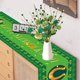 thumbnail image 5 of Decoraciones de ramas de trébol artificial del Día de San Patricio, juego de 3 piezas, decoración de primavera de plástico verde, tallos festivos de trébol de cuatro hojas de 15.74 pulgadas de largo, 5 of 5