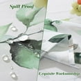 thumbnail image 5 of Spring Summer Tablecloth Rectangle 60 x 84 Inch Eucalyptus Leaf Floral Watercolor Table Cloth, Waterproof Anti Shrink Fabric Table Cover for Dining/Party/Picnic/Indoor/Outdoor, Green, 5 of 6